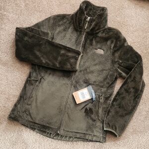 The North Face Osito Fleece Jacket in New Taupe Green